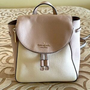 Kate Spade New York women’s Bag Leila leather medium flap crossbody